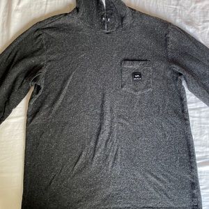 Mens, Medium, Gray RVCA Hoodie